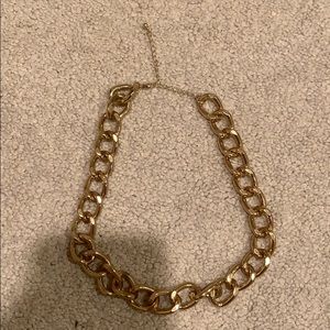 Gold chain necklace
